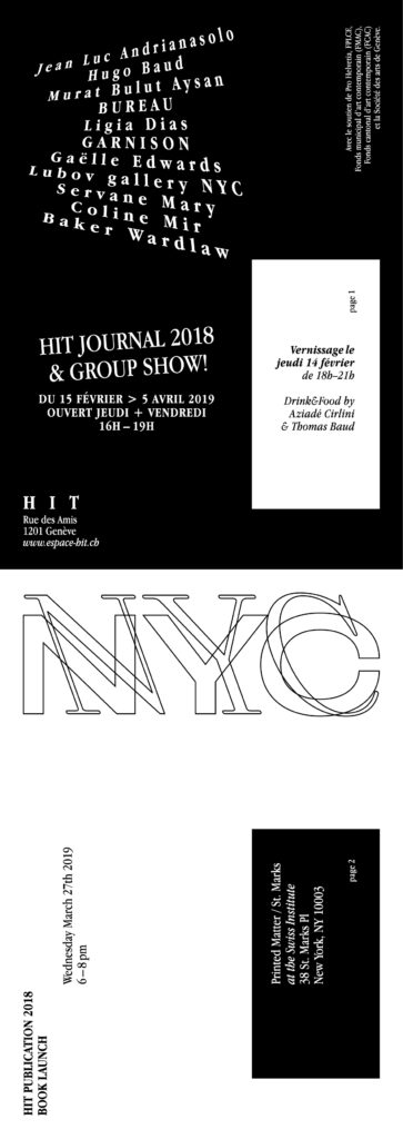<p>artgenève 30.01-03.02.2019 Stand D13</p>